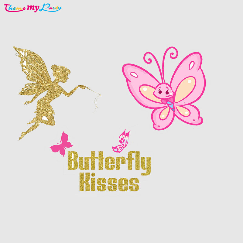 Butterflies & Fairies Theme Birthday Party Table Toppers for Decoration