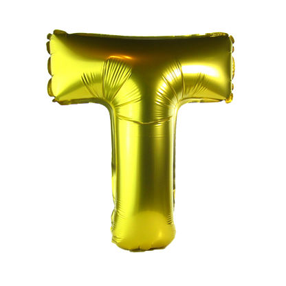 16 Inch T Alphabet Letter Balloons Birthday Balloons Gold Foil Letter Balloons Birthday Party Decorations Kids