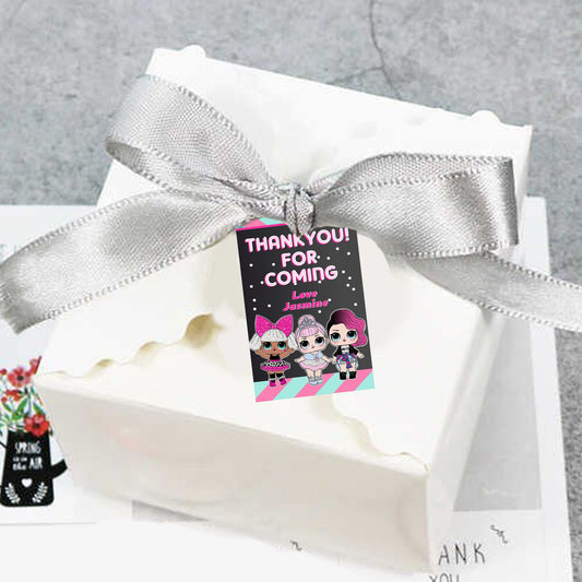 LOL Party Theme Birthday Party Thank You Gift Tags