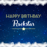 Personalize Birthday Backdrop Banner