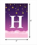 Personalized Twinkle Twinkle Little Star -Girls Banner For Birthday Decoration I Happy Birthday Banner