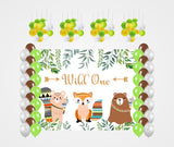 Wild One First Birthday Party Decoration Kit