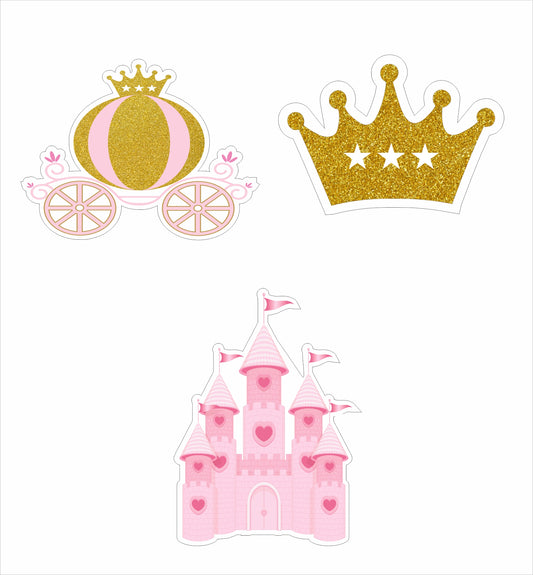 Princess Birthday Party Cutouts
