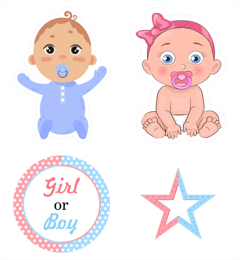 Baby Shower Party Theme Hanging Set for Decoration 