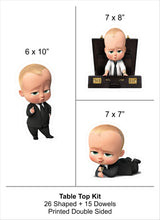 Boss Baby Theme Birthday Party Table Toppers for Decoration