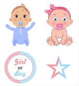 Baby Shower Party Theme Hanging Set for Decoration 