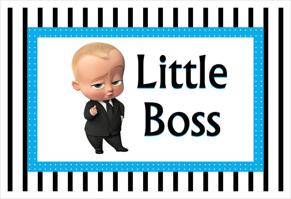 Boss Baby Birthday Table Mats for Decoration