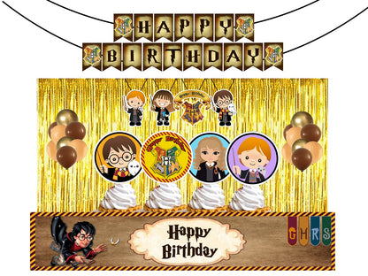 Harry Potter Theme Birthday Party Decoration Kit