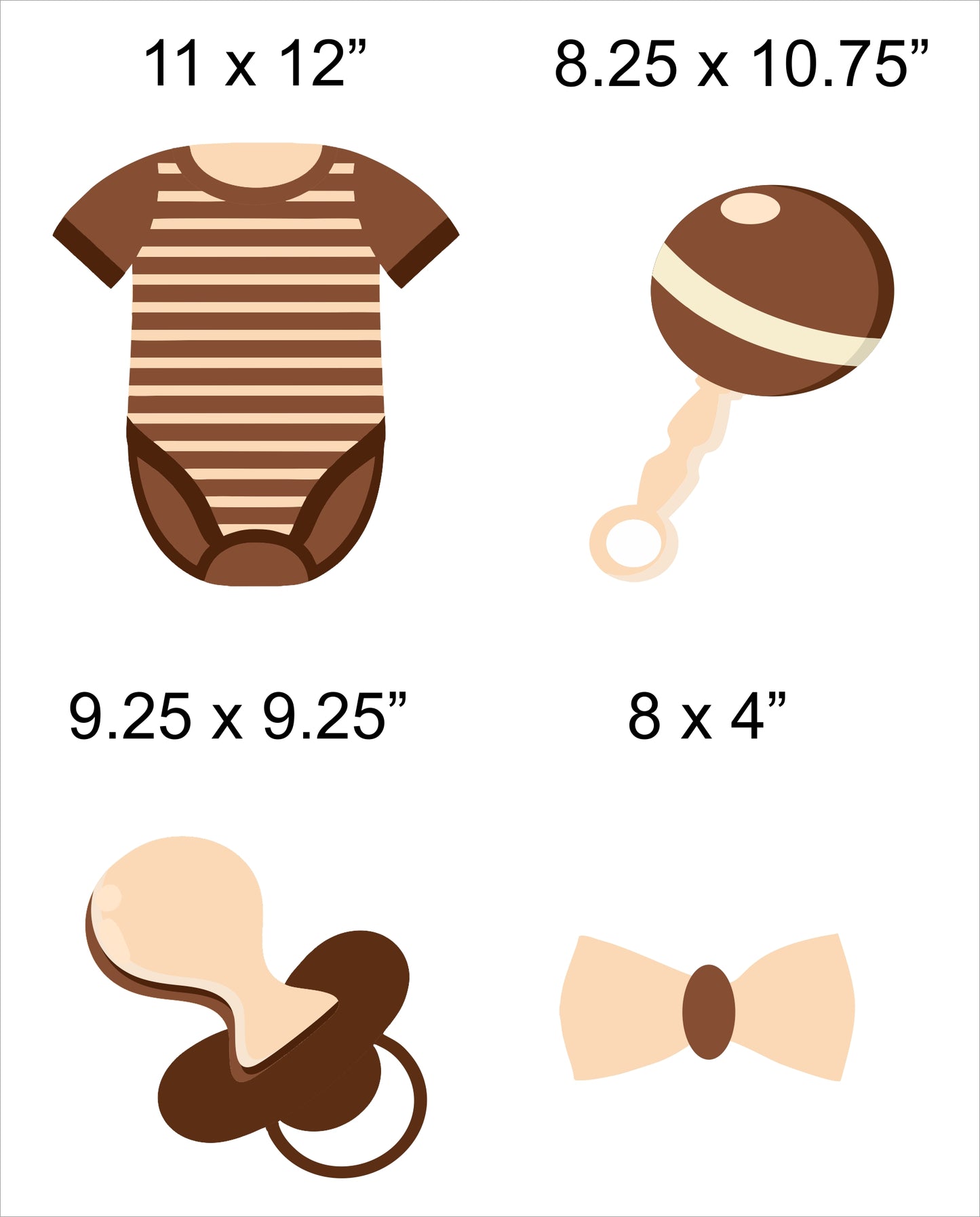 Oh Baby Party Theme Hanging Set for Decoration 