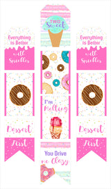 Two Sweet Theme Birthday Paper Door Banner for Wall Decoration 