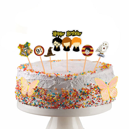 Harry Potter Theme Birthday Party Cake Topper /Cake Decoration Kit