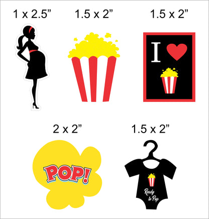 Ready to Pop Party Paper Decorative Straws