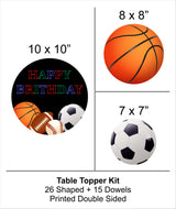 Only Sports Table Top For Birthday Decoration