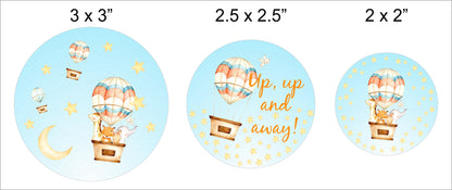 Hot Air Theme Birthday Party Cake Topper /Cake Decoration Kit