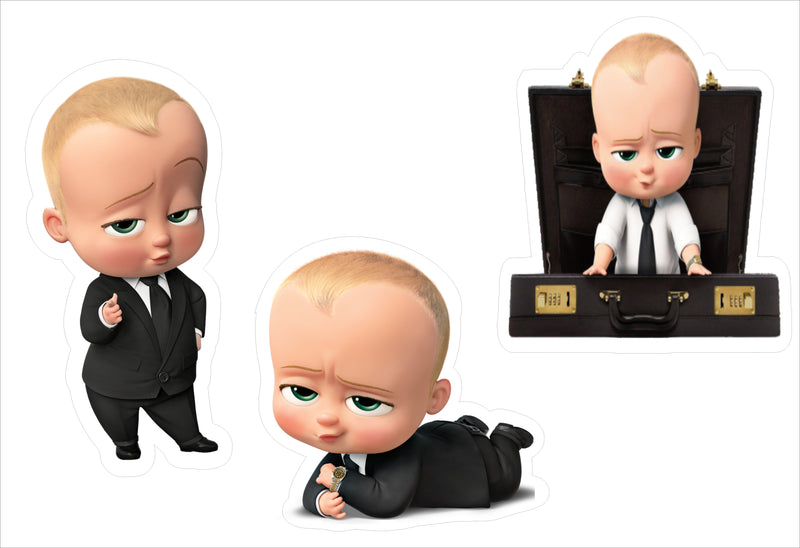 Boss Baby Theme Birthday Party Table Toppers for Decoration