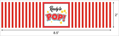 Ready to Pop Water Bottle Labels  