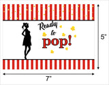 Ready to Pop Party Backdrop 