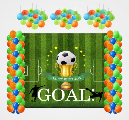 Sports  Theme Birthday Party Complete Decoration Kit 