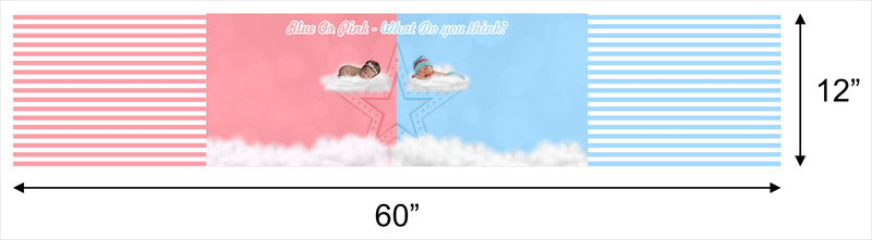 Baby Shower Long Banner for Decoration