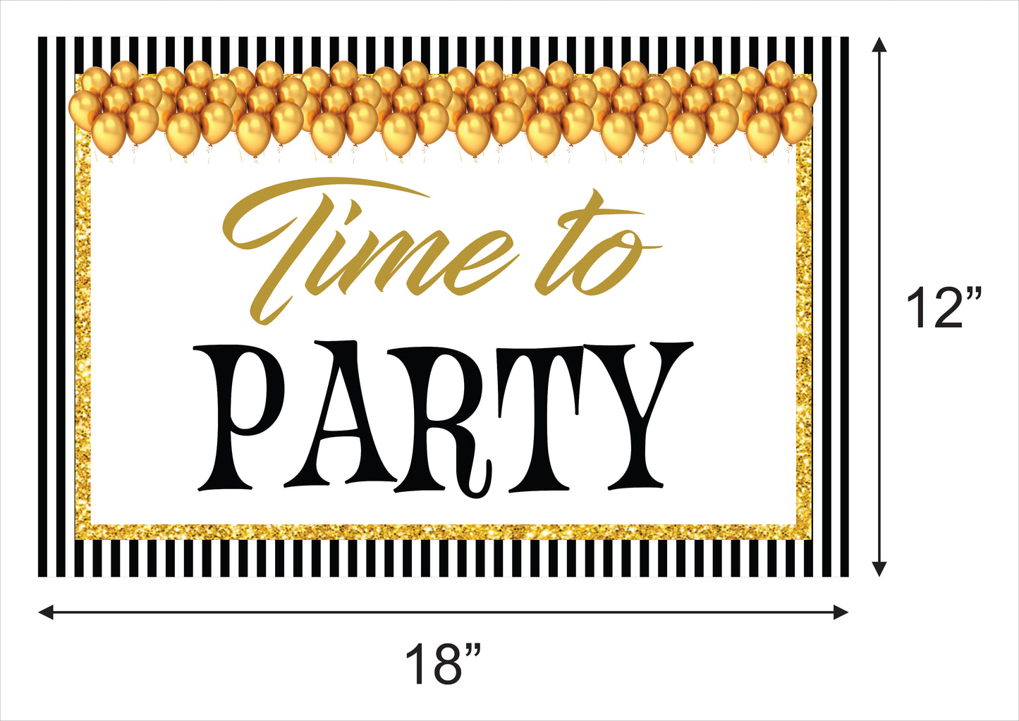 Milestone Birthday Table Mats for Decoration