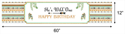 Wild One First Birthday Party Decoration Kit