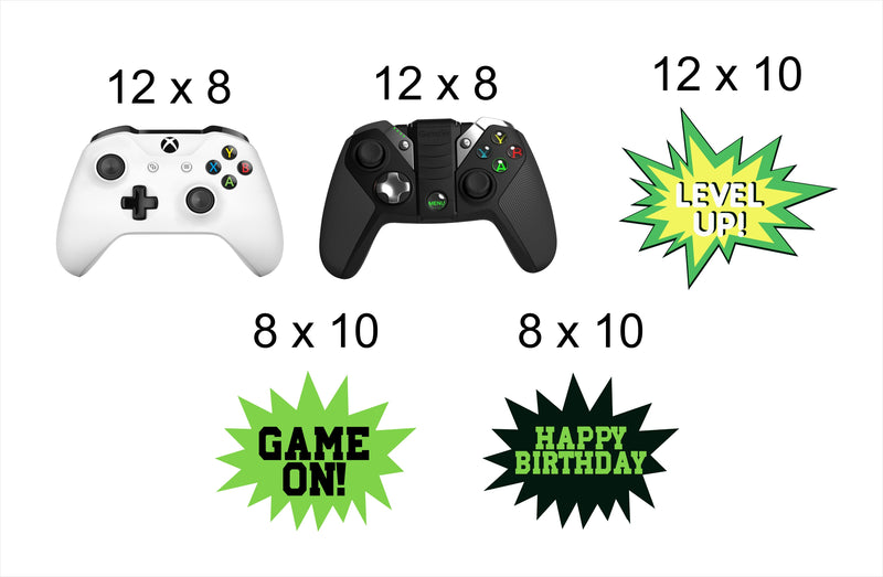 Gaming Theme Birthday Party Hanging Set for Decoration