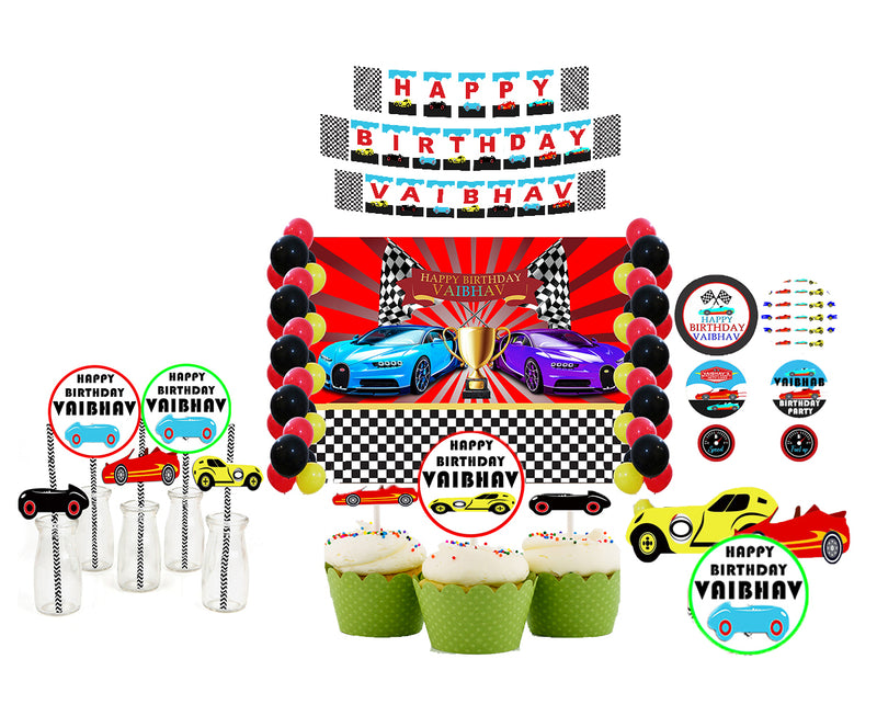 Cars Birthday Complete Party Kit