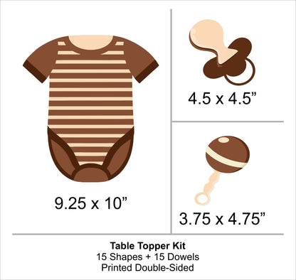 Oh Baby Party Table Toppers for Decoration 