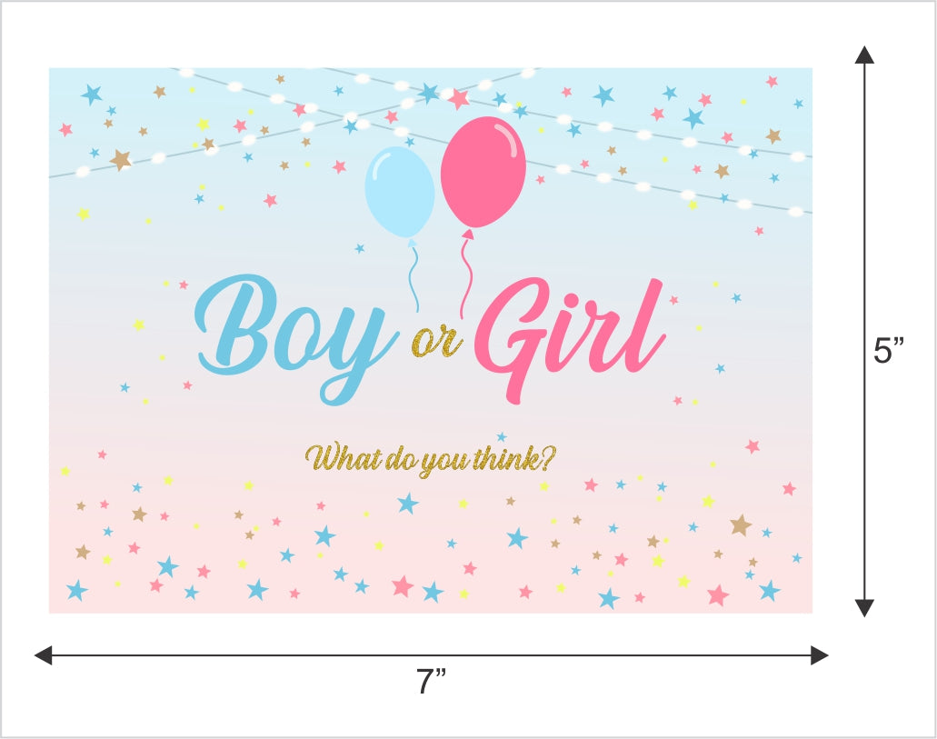 Baby Shower Party Backdrop 