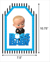 Boss Baby Theme Birthday Paper Door Banner for Wall Decoration