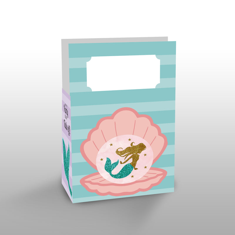 Mermaid Theme Birthday Party Favor Box/Return Gift Bag