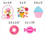 Candy Land Theme Birthday Party Cake Topper /Cake Decoration Kit