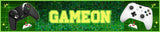 Gaming Theme Birthday Party Long Banner for Decoration