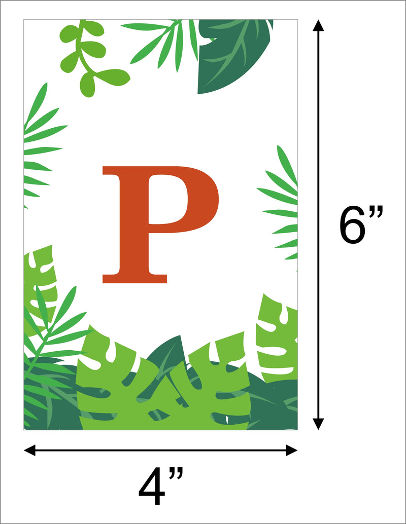 Jungle Theme Birthday Party Banner for Decoration