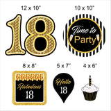 18th Birthday Party Theme Hanging Set for Decoration 