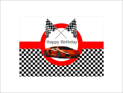 Cars Birthday Party Decoration Kit