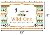 Wild One Birthday Table Mats for Decoration