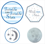 Twinkle Twinkle Little Star Theme Birthday Party Theme Hanging Set for Decoration
