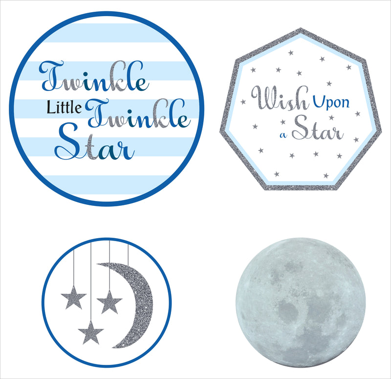 Twinkle Twinkle Little Star Theme Birthday Party Theme Hanging Set for Decoration