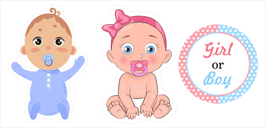 Baby Shower Party Table Toppers for Decoration 