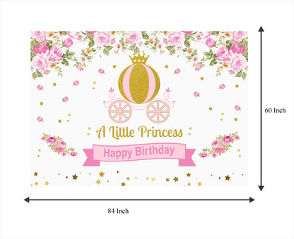 Princess Birthday Party Backdrop