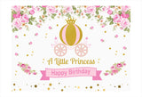 Princess Birthday Party Backdrop
