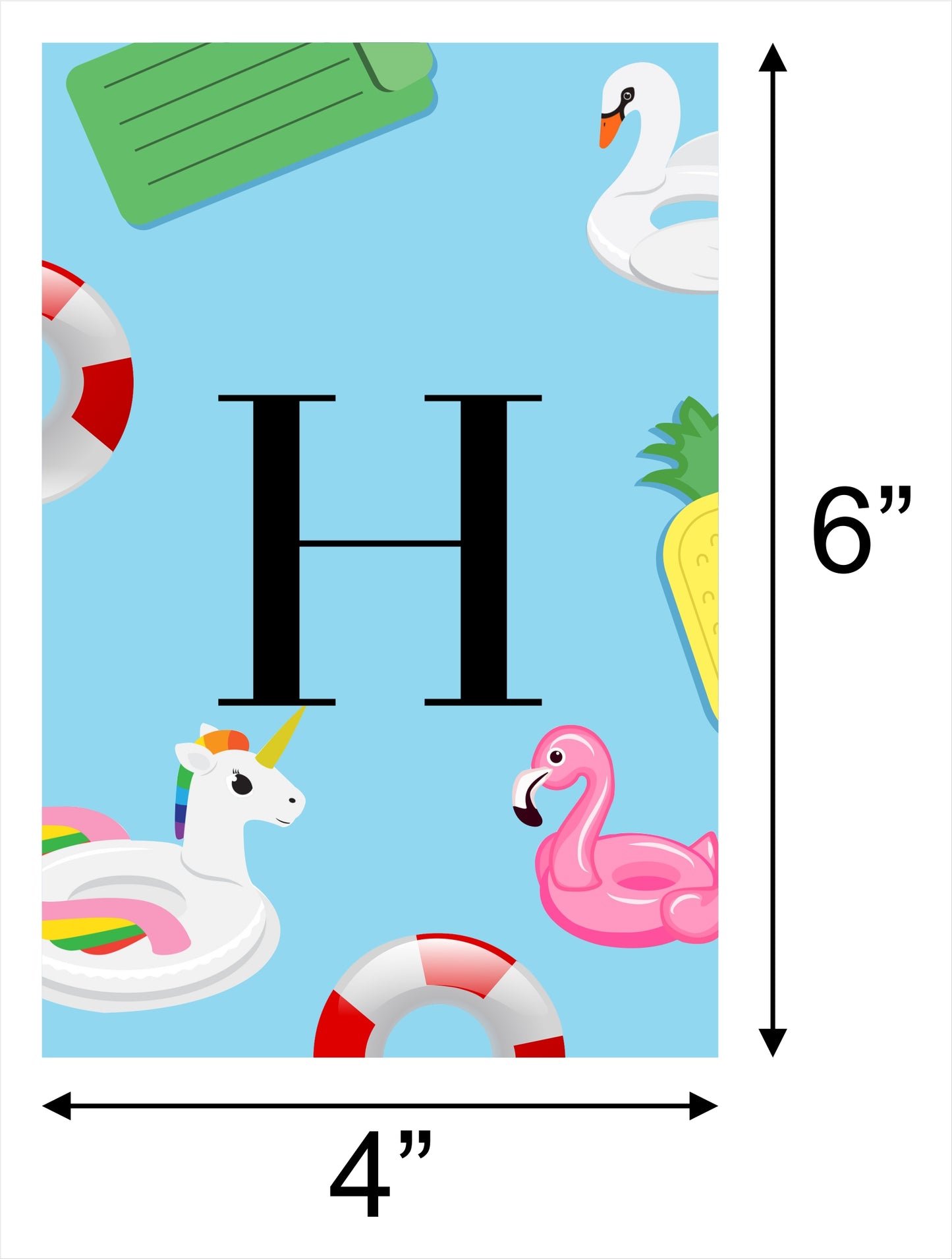 Pool Party Birthday Banner For Decoration