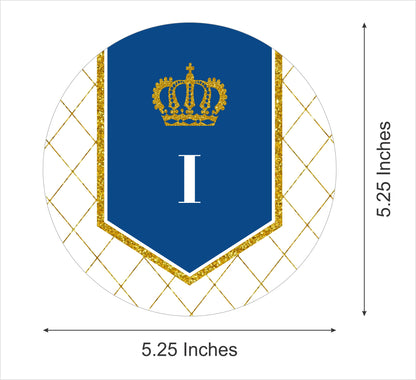 Prince I Am One Banner Birthday Decoration
