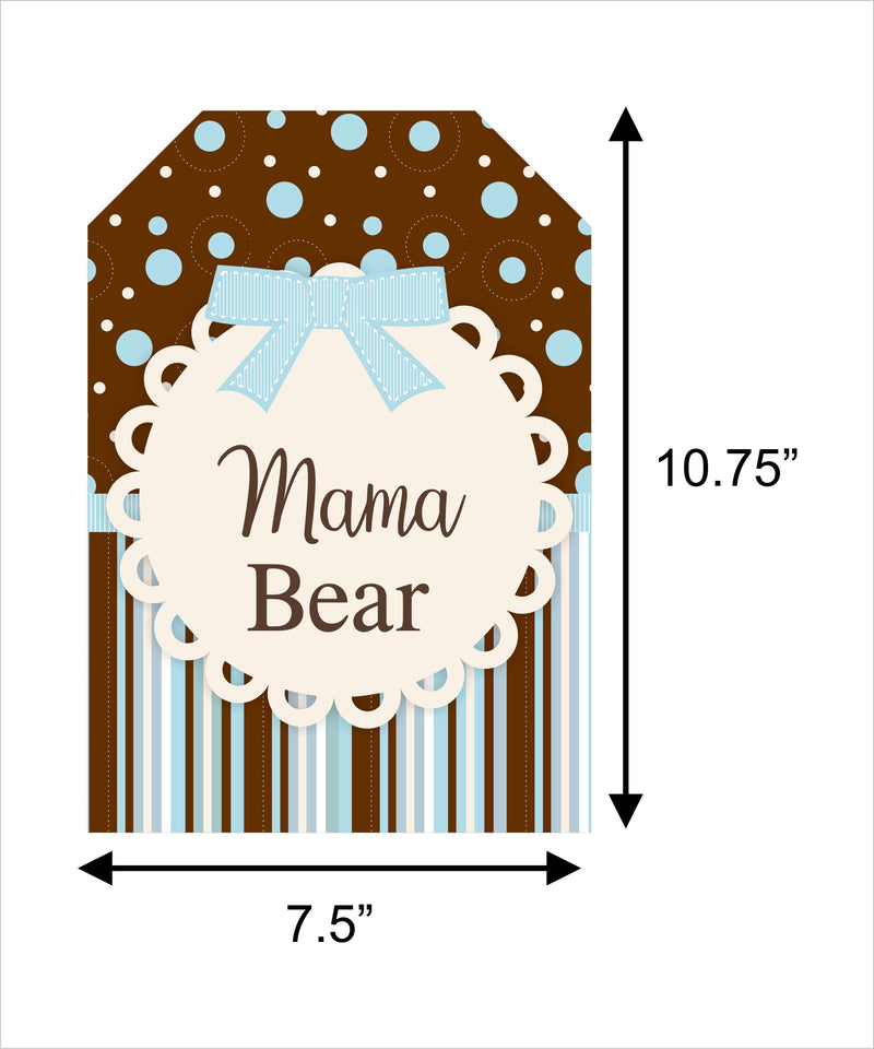 Cute Teddy Theme Welcome Baby Paper Door Banner for Wall Decoration 