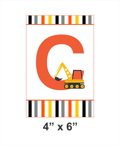 Construction Birthday Party Banner for Decoration