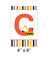 Construction Birthday Party Banner for Decoration