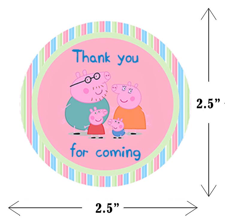 Buy Peppa Pig Theme Birthday Party Thank You Gift Tags Party Supplies buy-peppa-pig-theme-birthday-party-thank-you-gift-tags-party-supplies