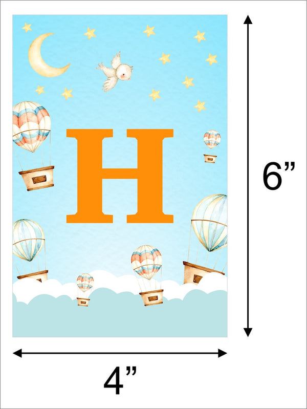 Personalized Up Up Away Banner For Birthday Decoration I Happy Birthday Banner
