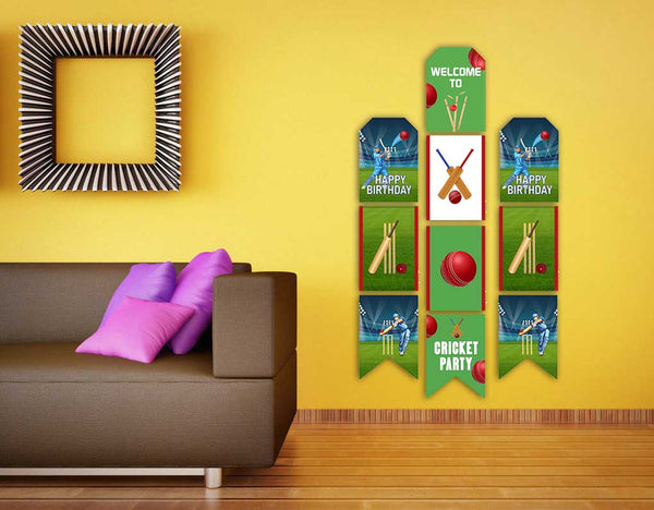 Cricket Theme Birthday Paper Door Banner for Wall Decoration